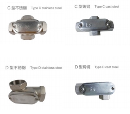 吉林BCH防爆接线盒(e)-C型D型不锈钢铸钢